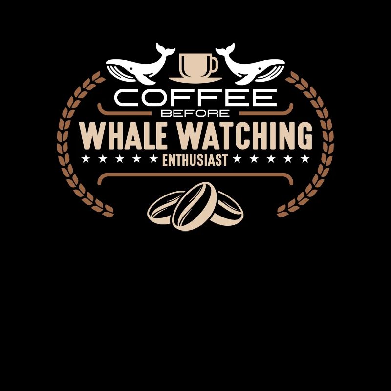 Café d’observation des baleines avant de naviguer Amateur de café