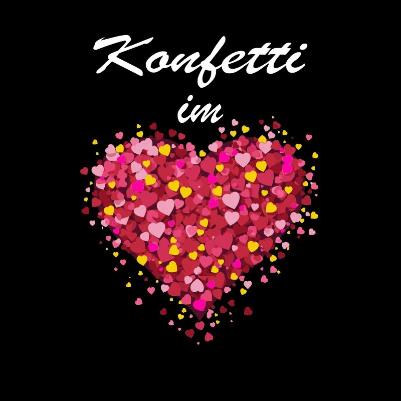 Confettis dans le coeur Costume de carnaval