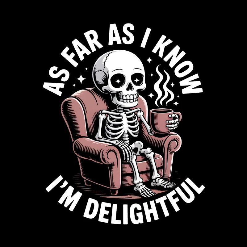 As far as I know I'm delightful! Sarkasmus