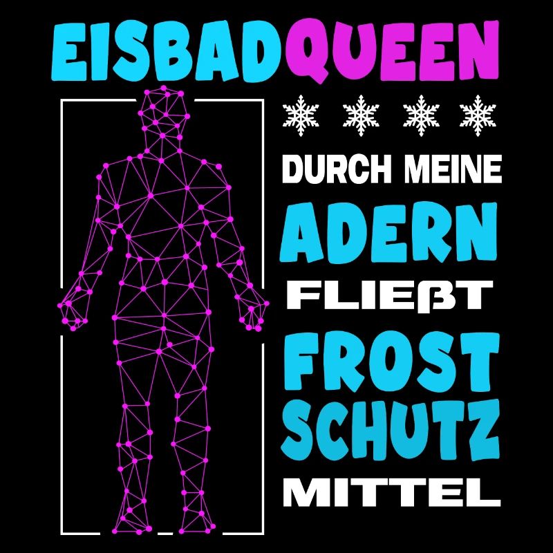 eisbaden eisbader-queen eisbad eiswasser