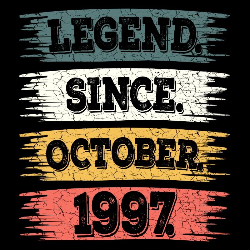 Legend Since October 1997 25 Years Anniversary
