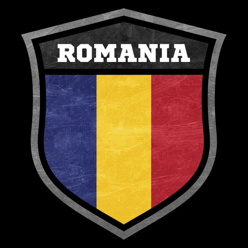 Rumänien Schutzschild Logo Emblem