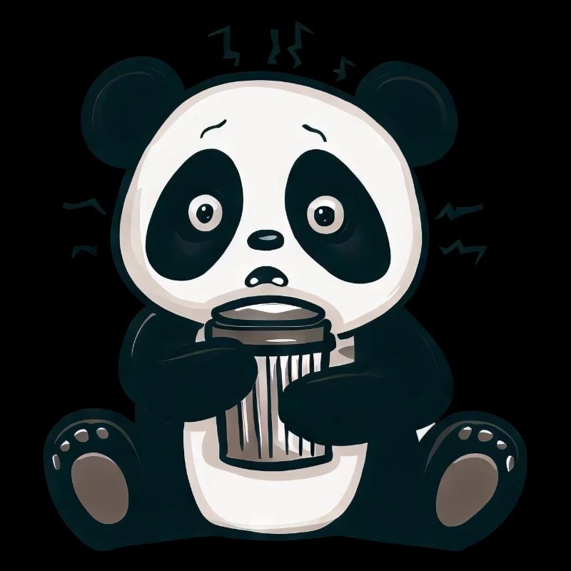 Caffeine Panda: From Morning Grouch to Early Riser