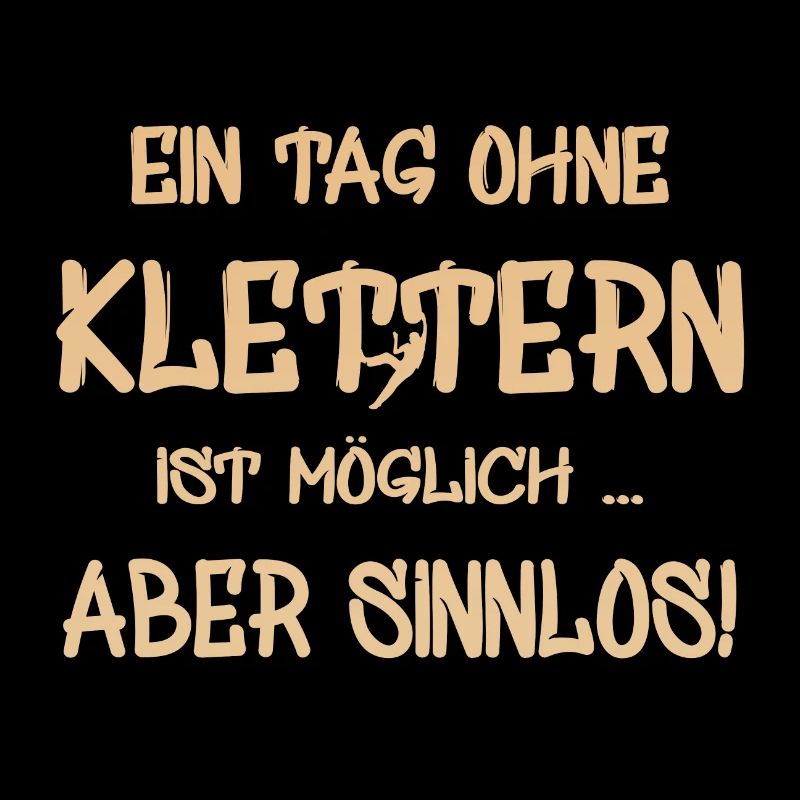 klettern Spruch