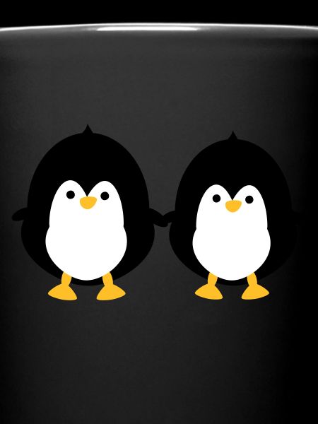 Two penguins