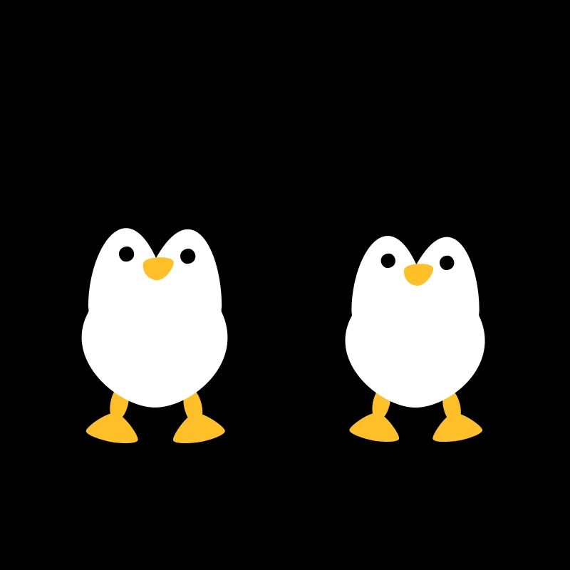 Deux pingouins