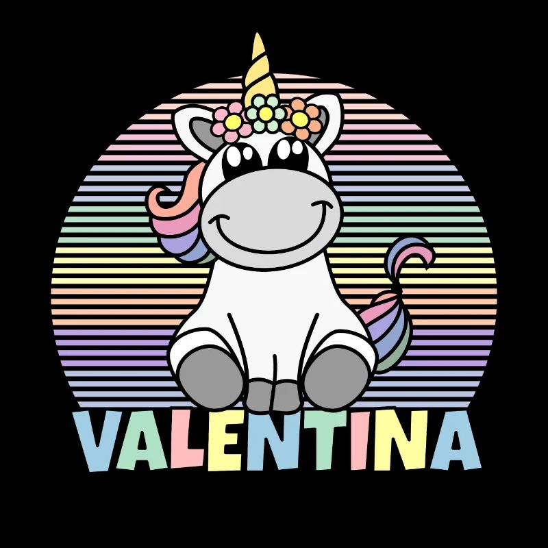 Nom de la licorne Valentina