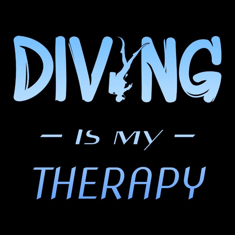 Diving is my therapy