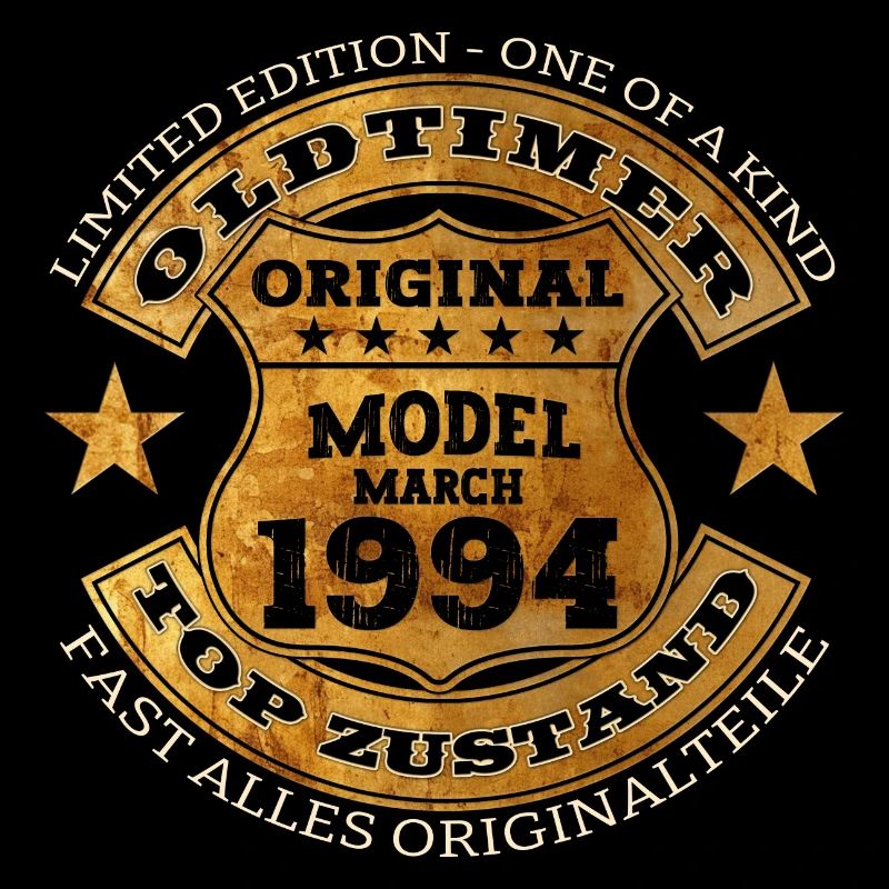 30e anniversaire voiture classique mars vintage 1994