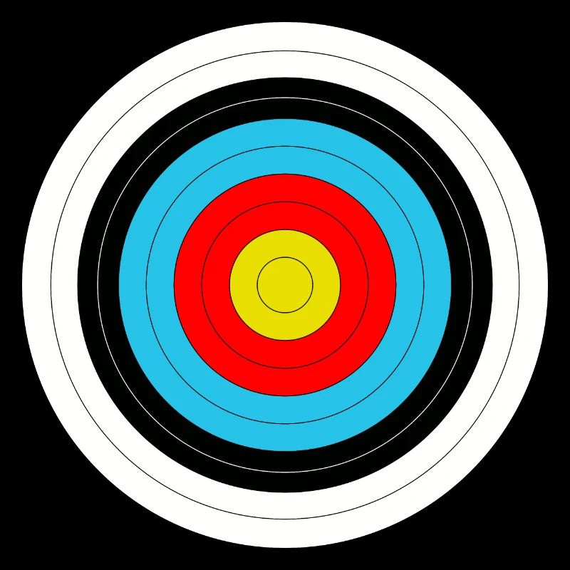 Cible en tir à l'arc