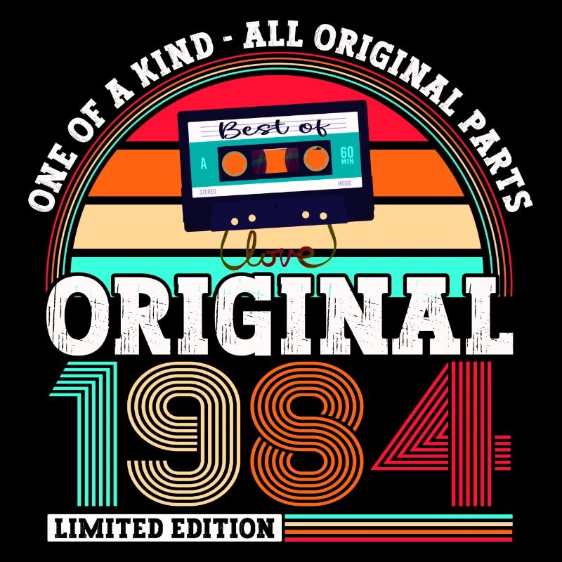 Original 1984 38th Birthday Gift Hommes