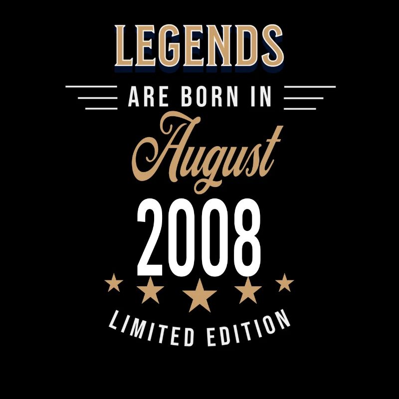 Legends werden im August 2008 geboren