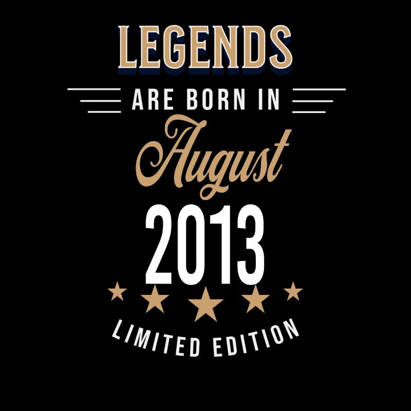 Legends werden im August 2013 geboren