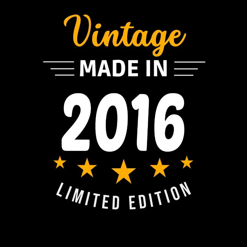 Vintage made in 2016