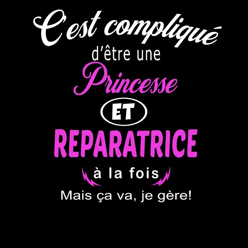 c'est compliqué princesse et reparatrice