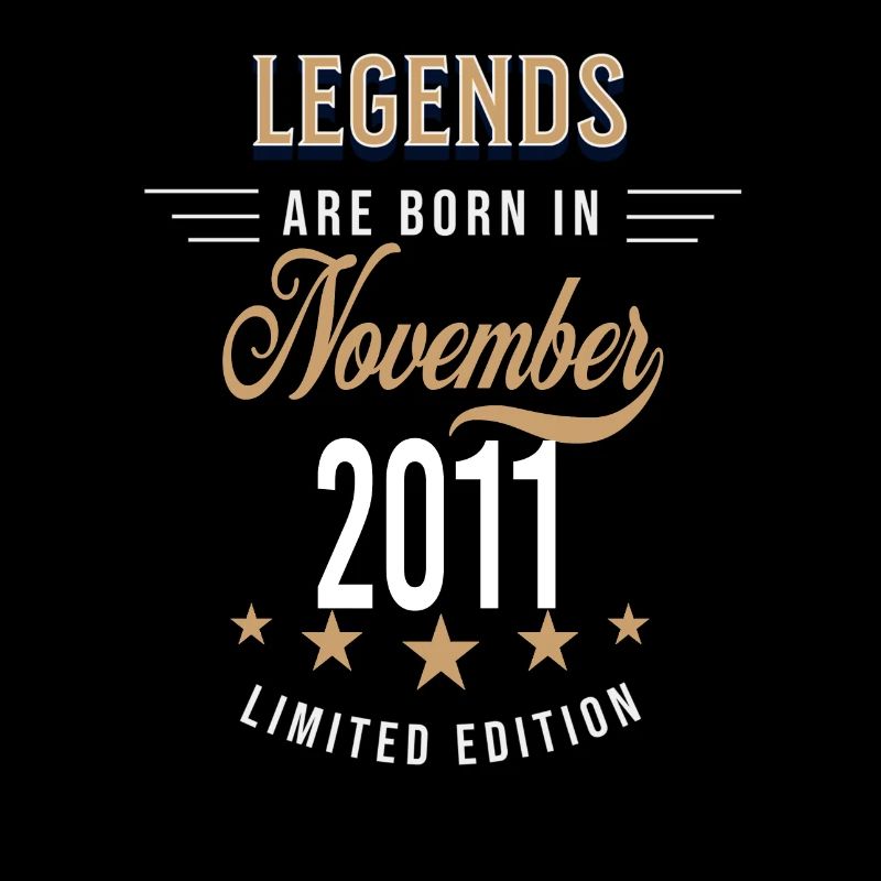 Les légendes sont nées en novembre 2011