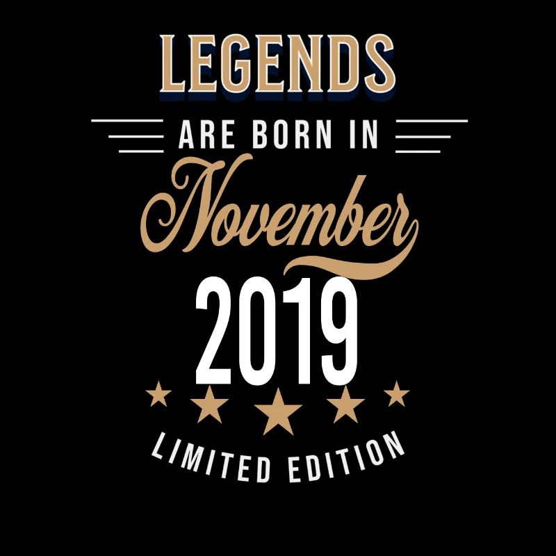 Legenden werden im November 2019 geboren