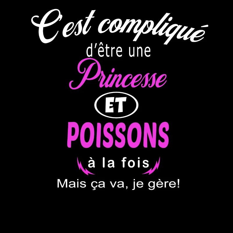 c'est compliqué princesse et poissons