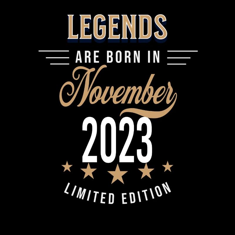 Legends are born in November 2023