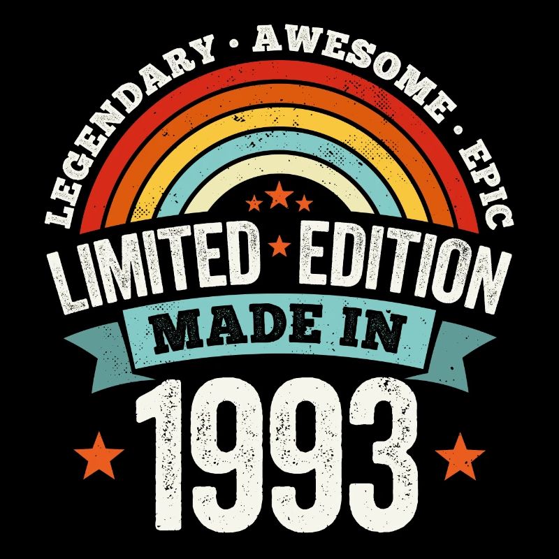 30. Geburtstag Legendary Awesome Made 1993 Vintage