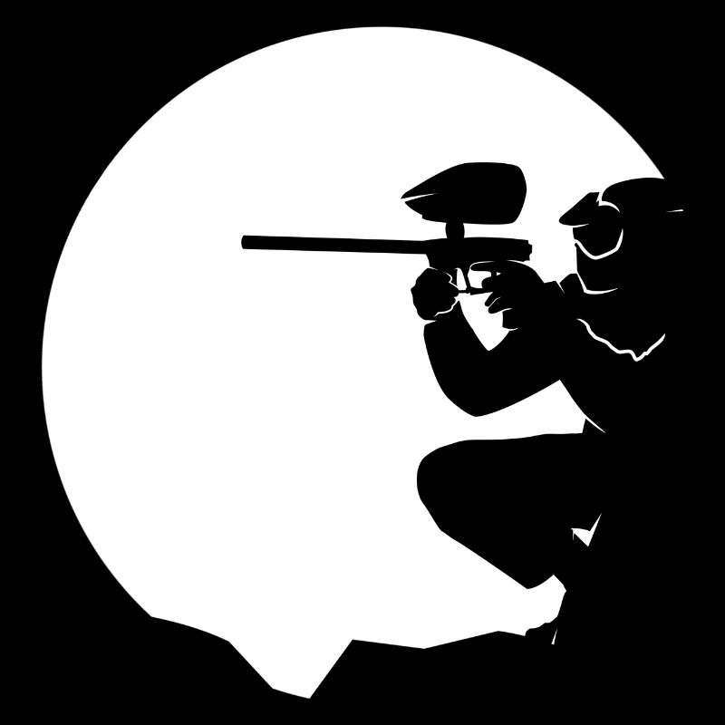Paintball Gotcha Paintball Player Marker