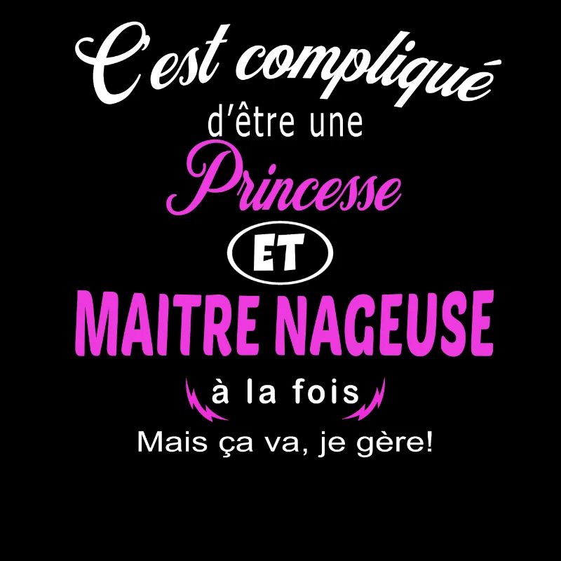 c'est compliqué princesse et maitre nageuse