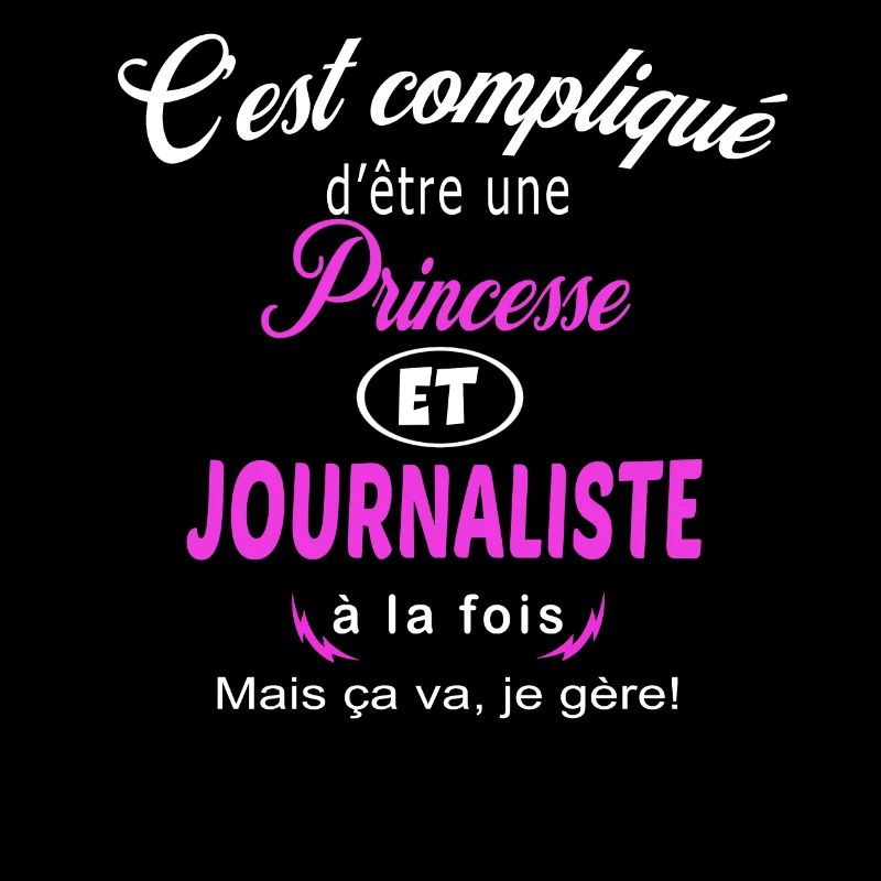 c'est compliqué princesse et journaliste