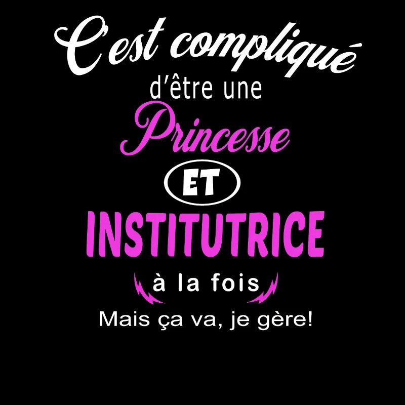 c'est compliqué princesse et institutrice