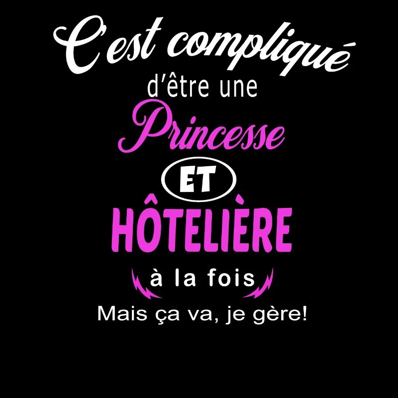 c'est compliqué princesse et hôtelière