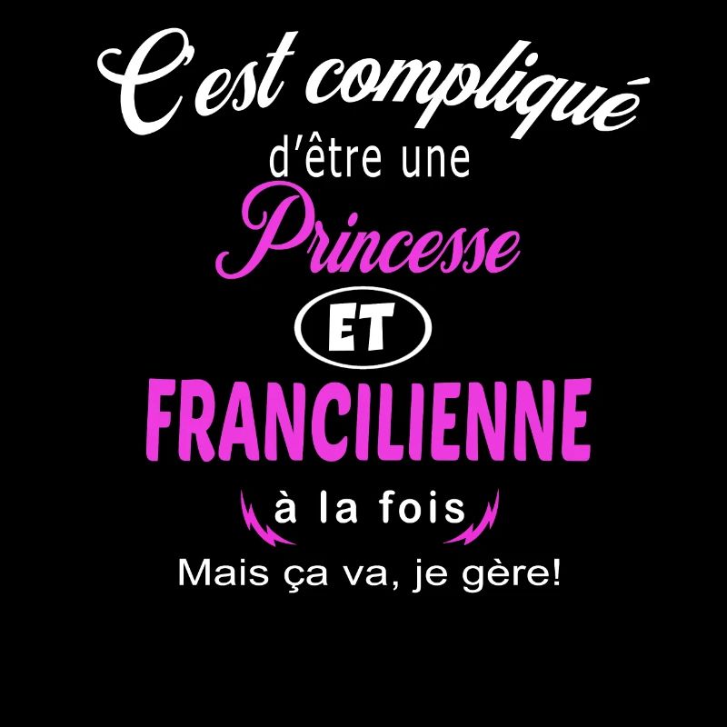 c'est compliqué princesse et francilienne