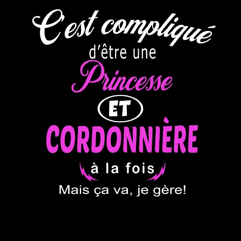 c'est compliqué princesse et cordonnière