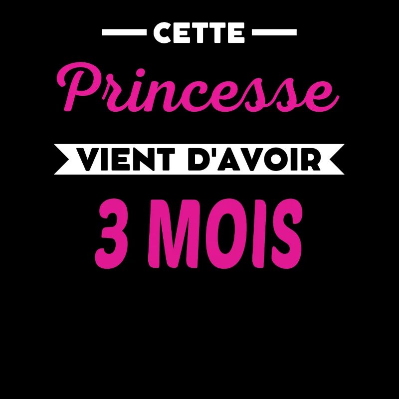 Cette Princesse vient d'avoir 3 mois