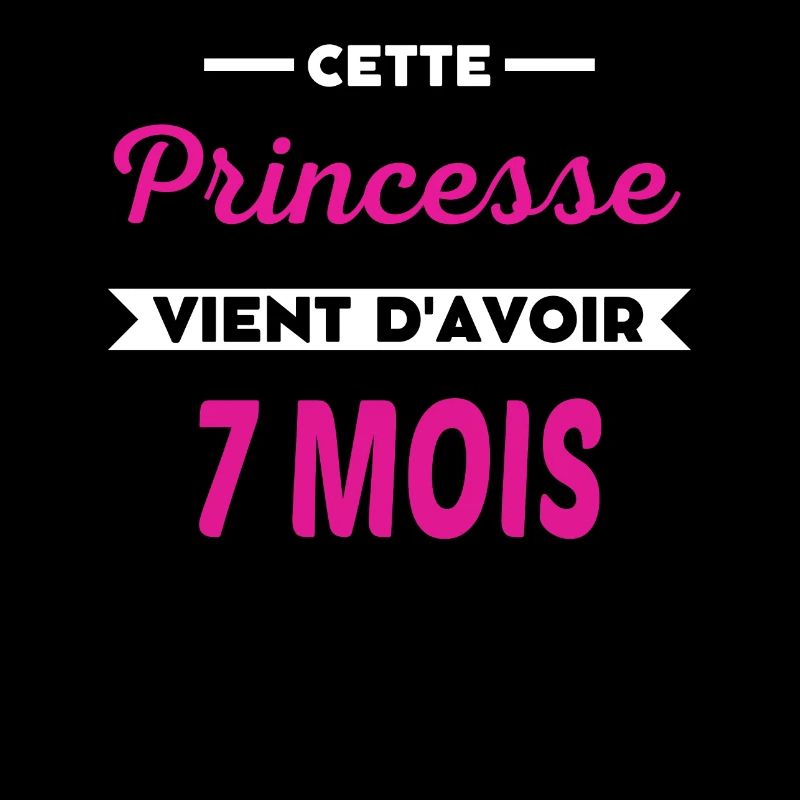 Cette Princesse vient d'avoir 7 mois