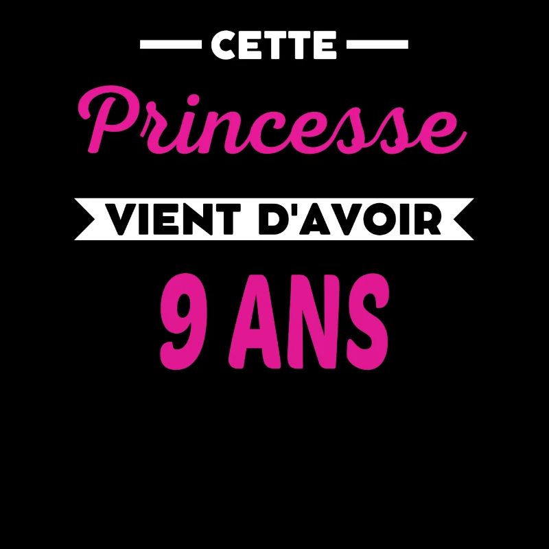 Cette Princesse vient d'avoir 9 ans