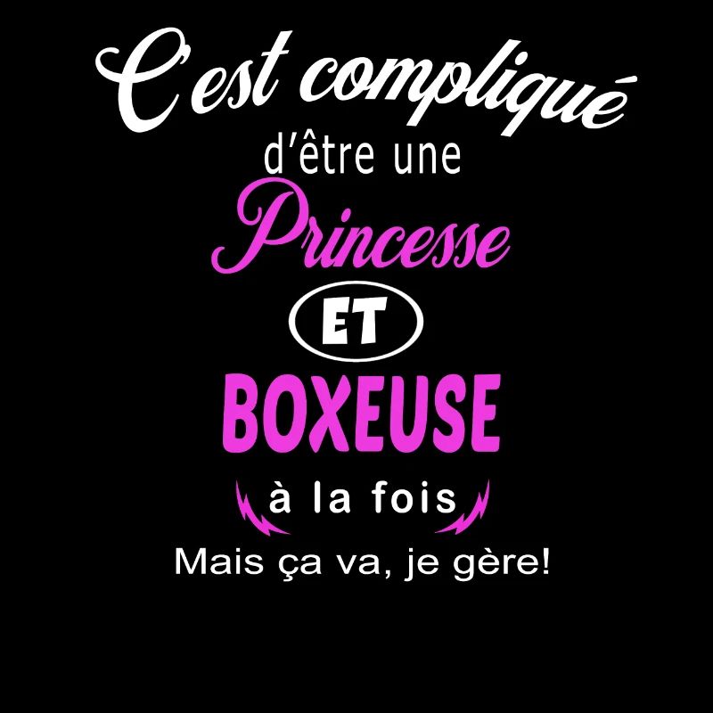 c'est compliqué princesse et boxeuse