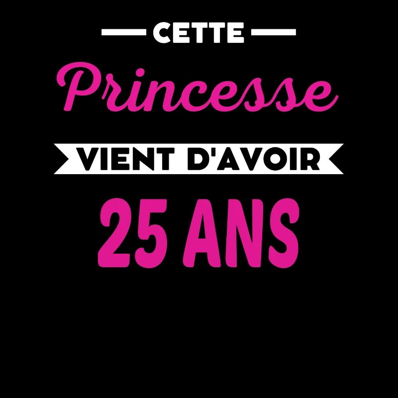 Cette Princesse vient d'avoir 25 ans