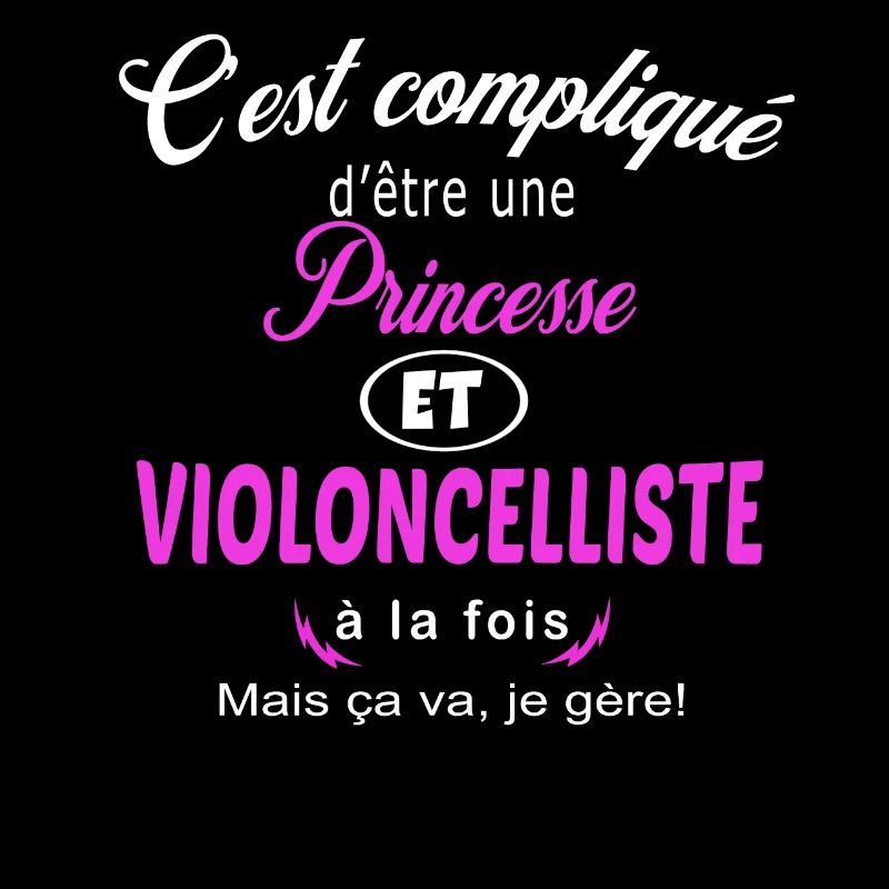 c'est compliqué princesse et violoncelliste