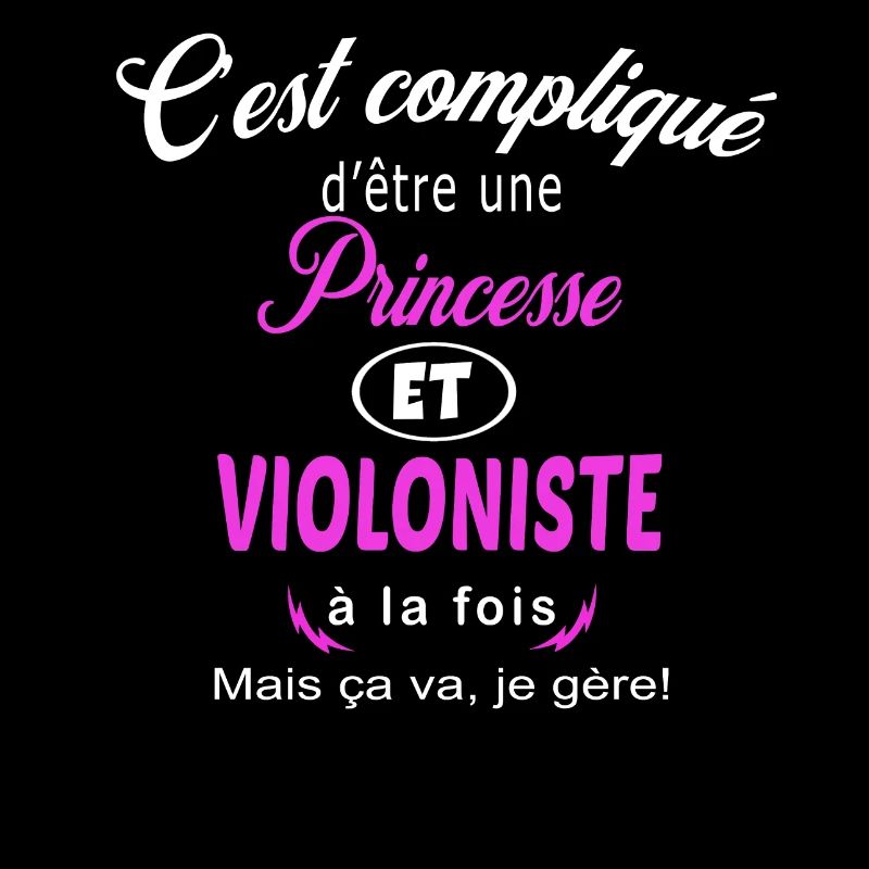 c'est compliqué princesse et violoniste