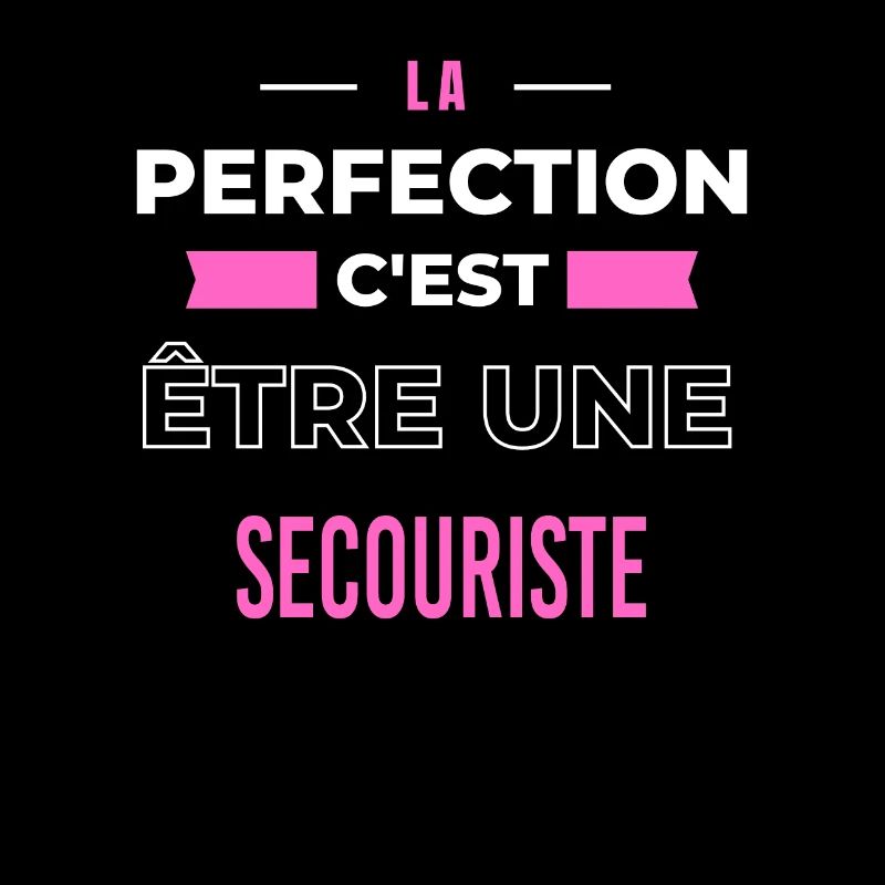 La perfection, c'est être une secouriste