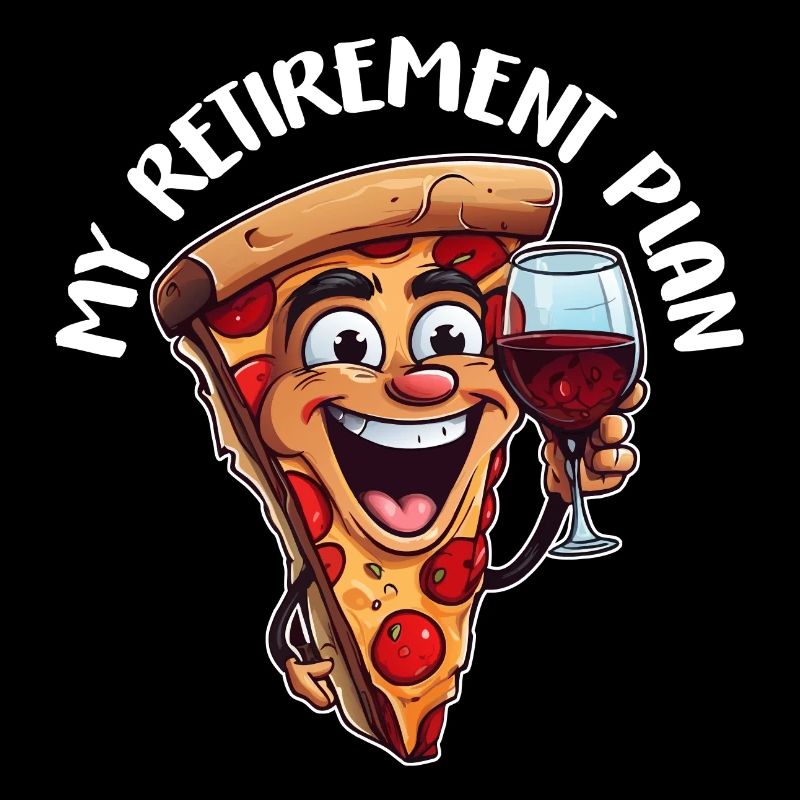 Pizza Retirement Plan : une part de pizza amusante