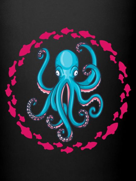 Blue octopus