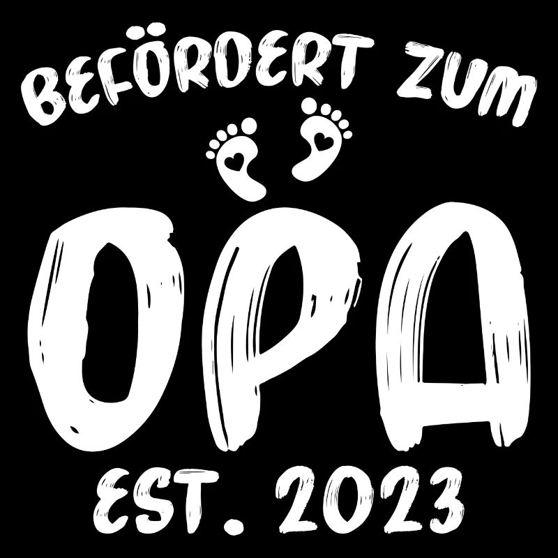 Befördert zum Opa 2023 Werdender Opa