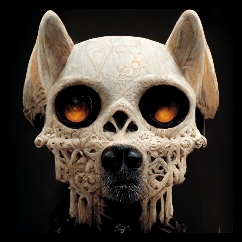 Dog Skull Skull Skull