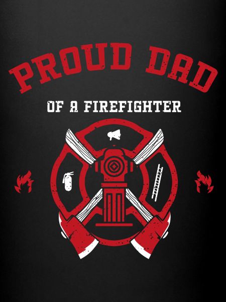 Fier papa d’un pompier