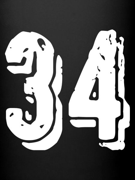 Maillot à 34 numéros