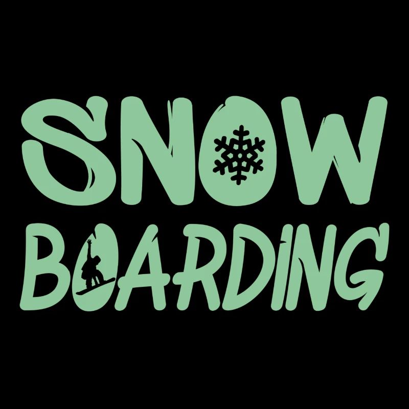 snowboarding schneeflocke