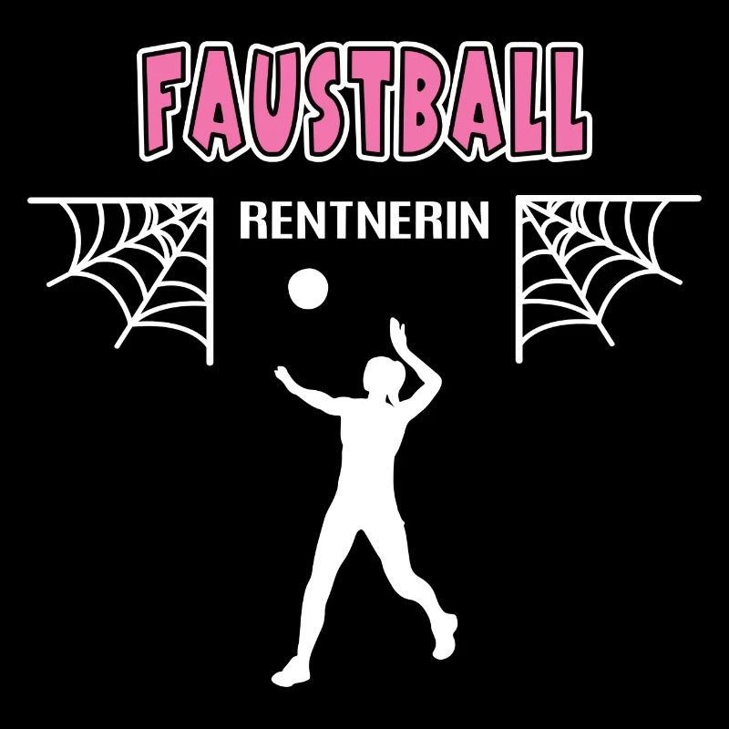 Faustball Rentnerin Rente Ruhestand Faustballerin