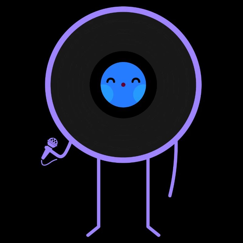 Pop musique de disque vinyle