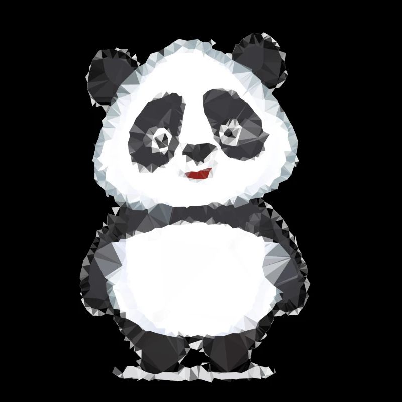 Panda Polygon