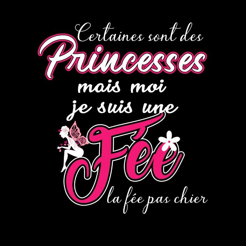 Princesses Tee shirt - la fée pas chier